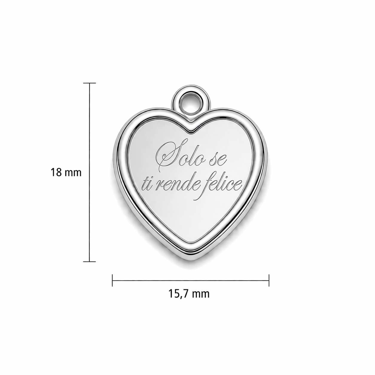 Ciondolo vintage cuore