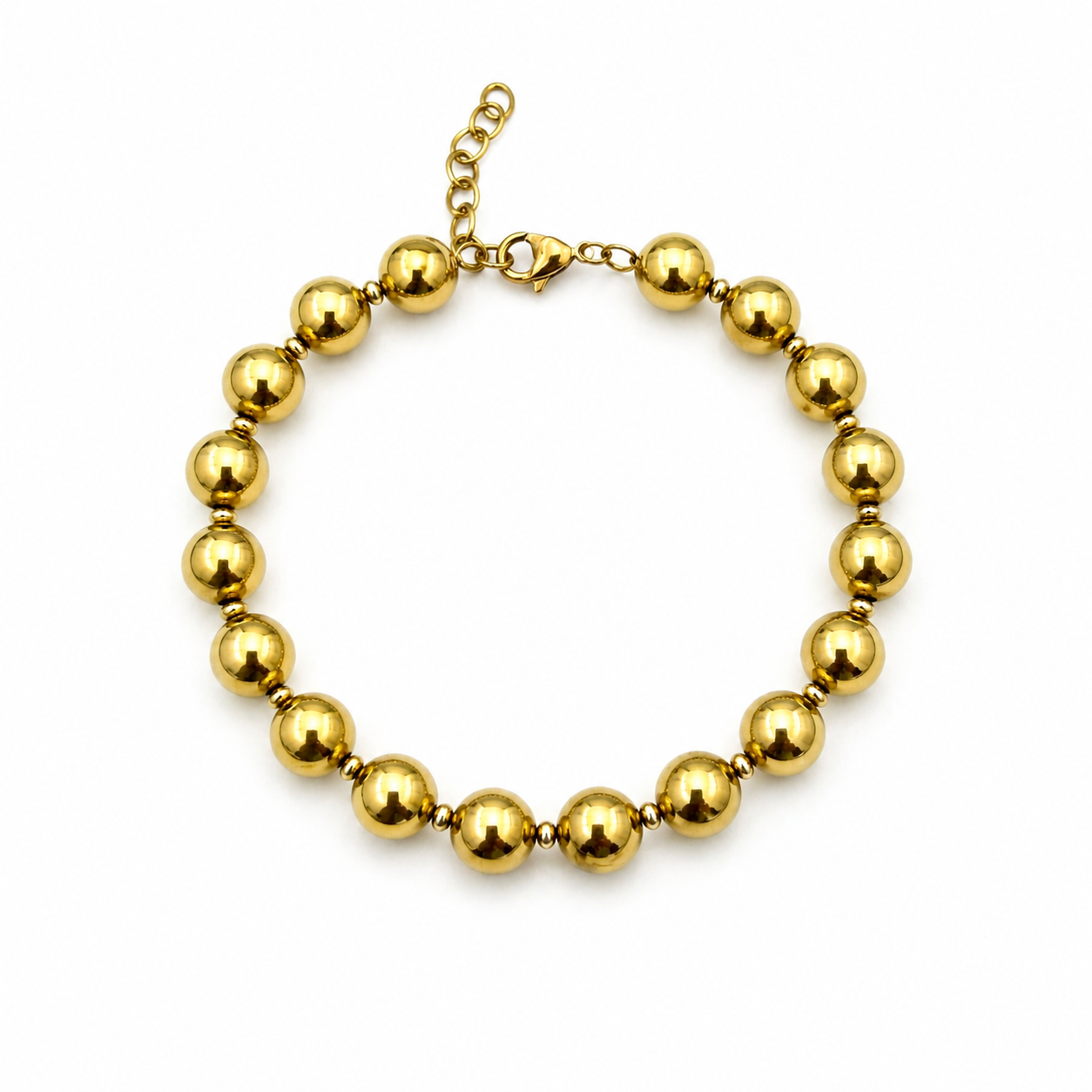 Bracciale sfere gold