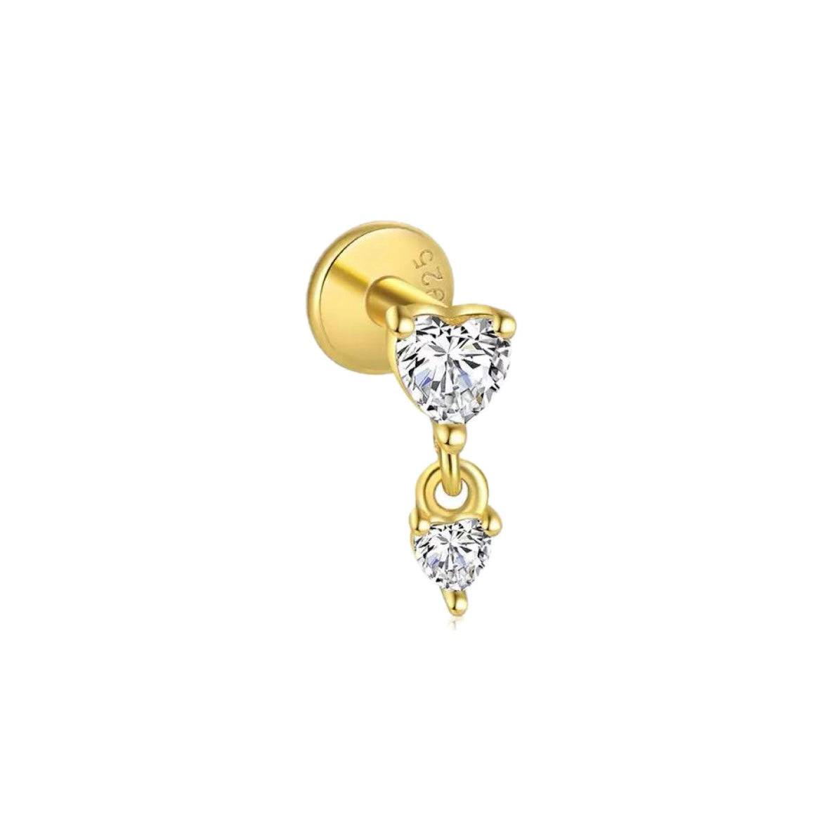 Piercing cuore & baby cuore