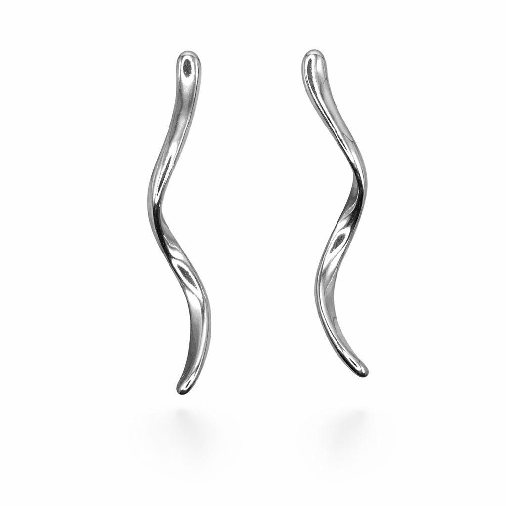 Orecchini slim spirale