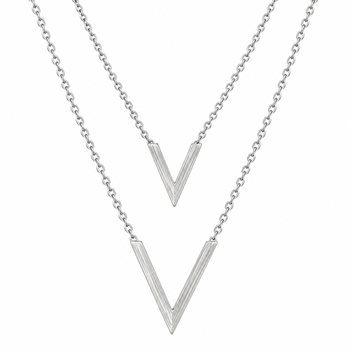 Collana double V