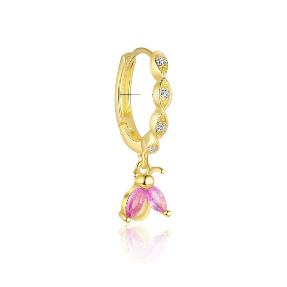 Mono cerchietto farfallina ruby