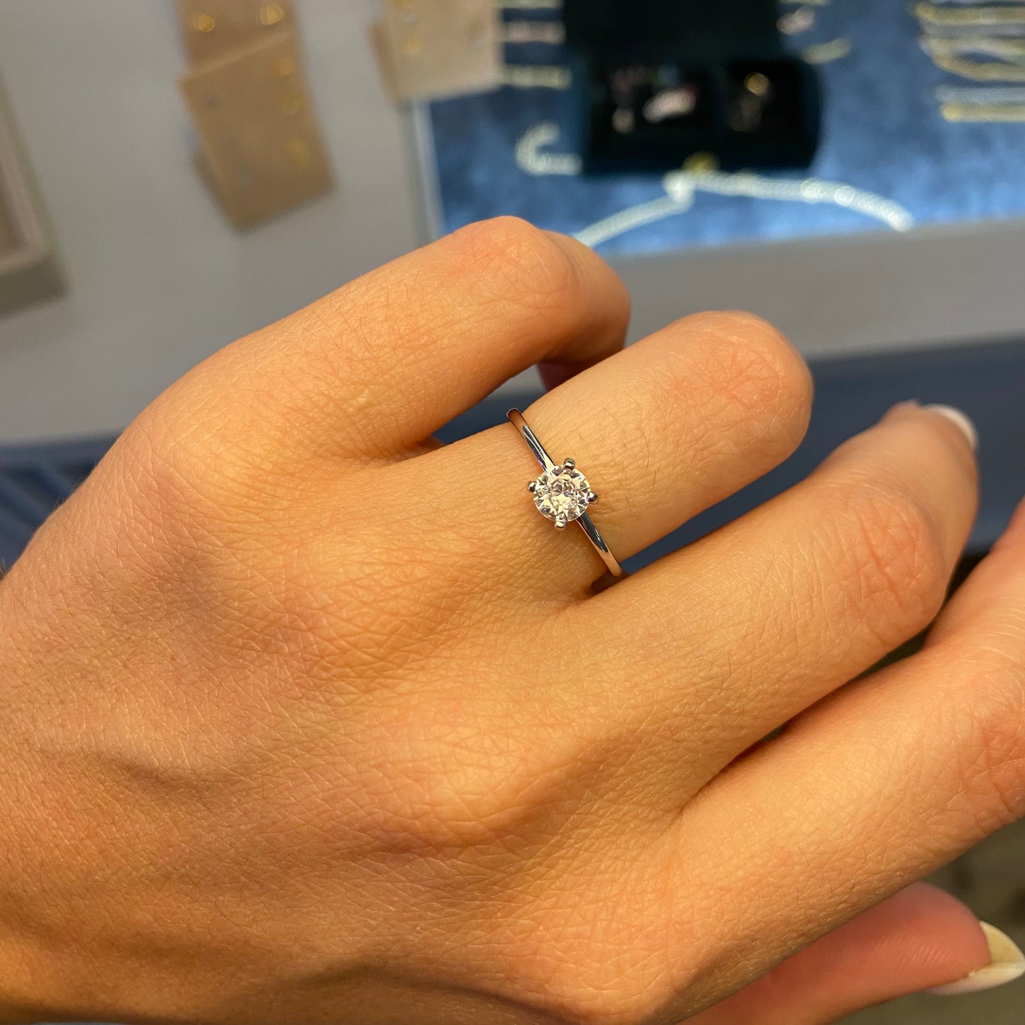 Solitario 5 mm luxury