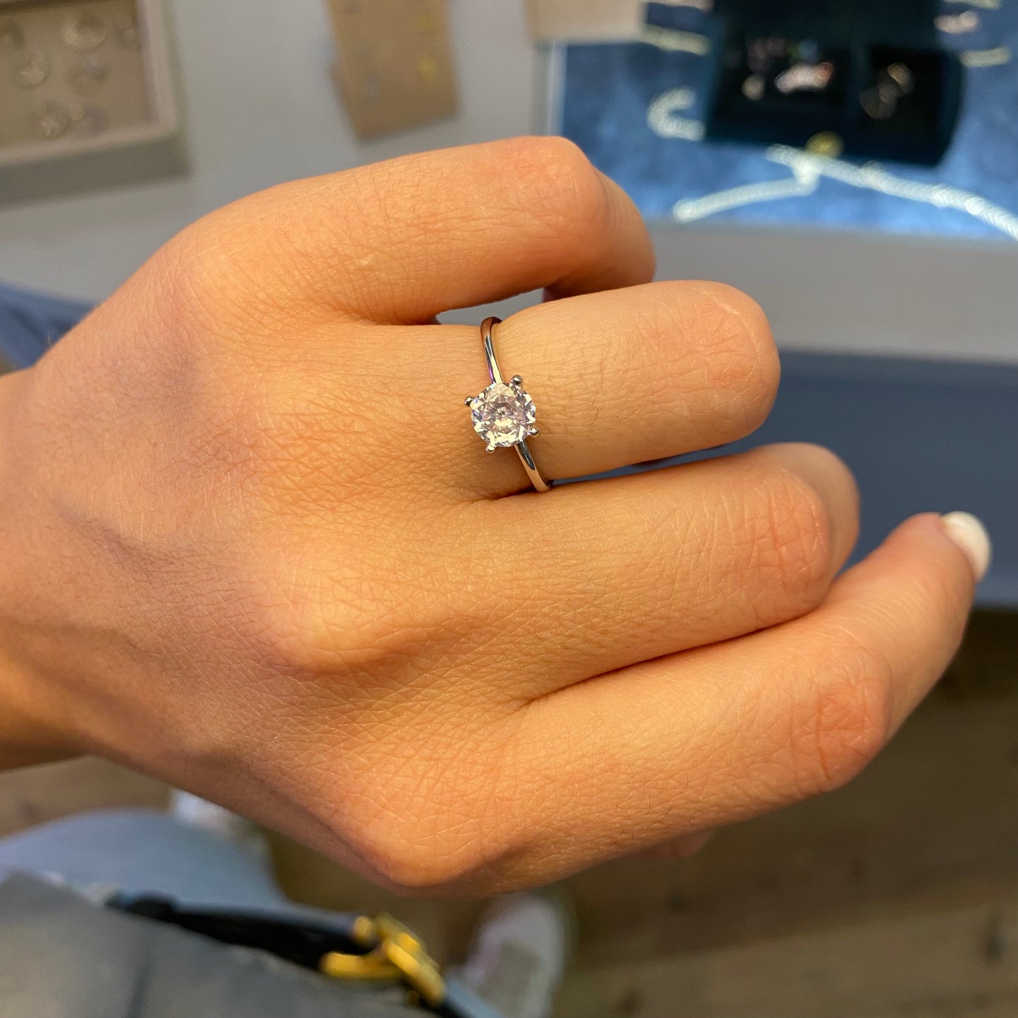 Solitario 6 mm luxury