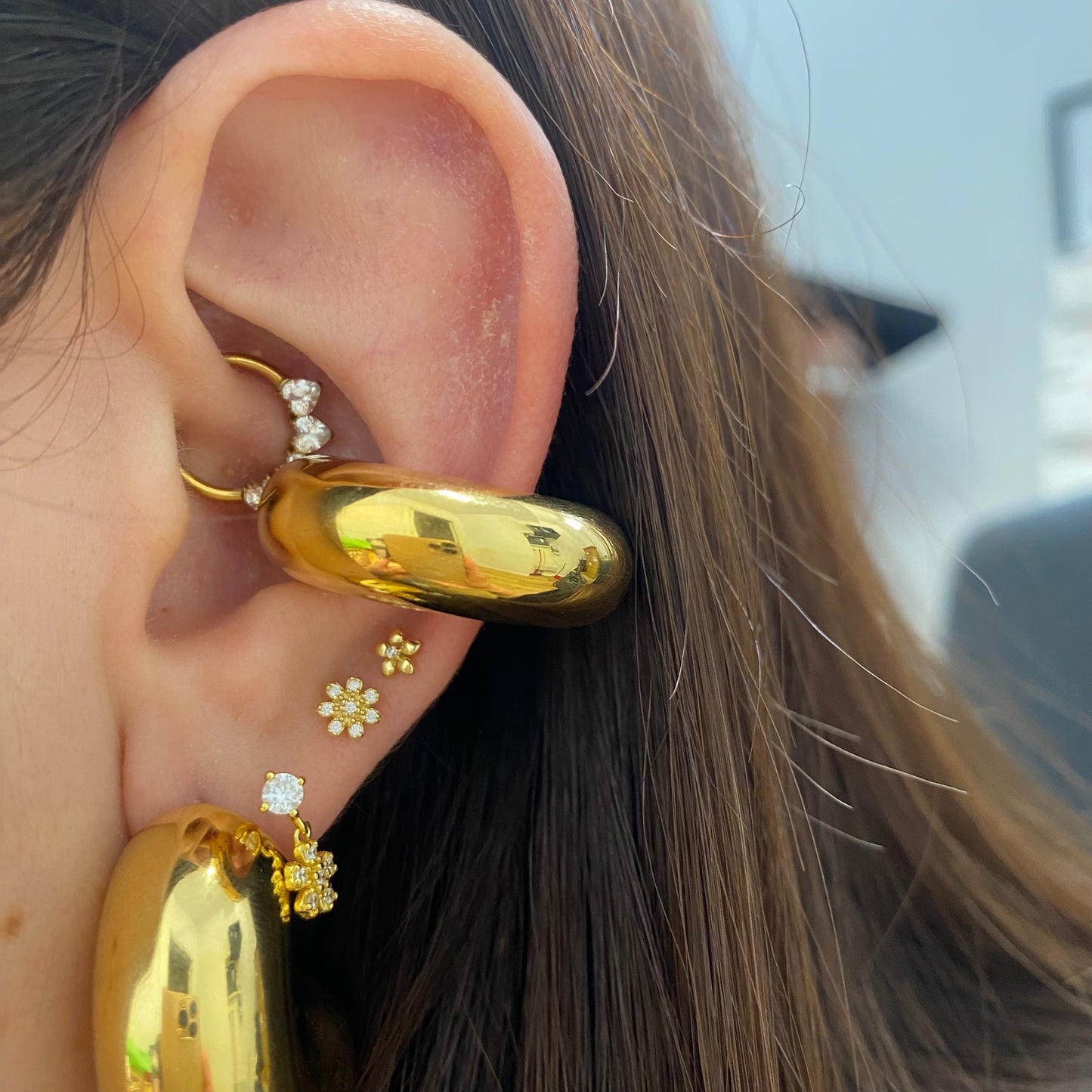 Ear cuff chunky