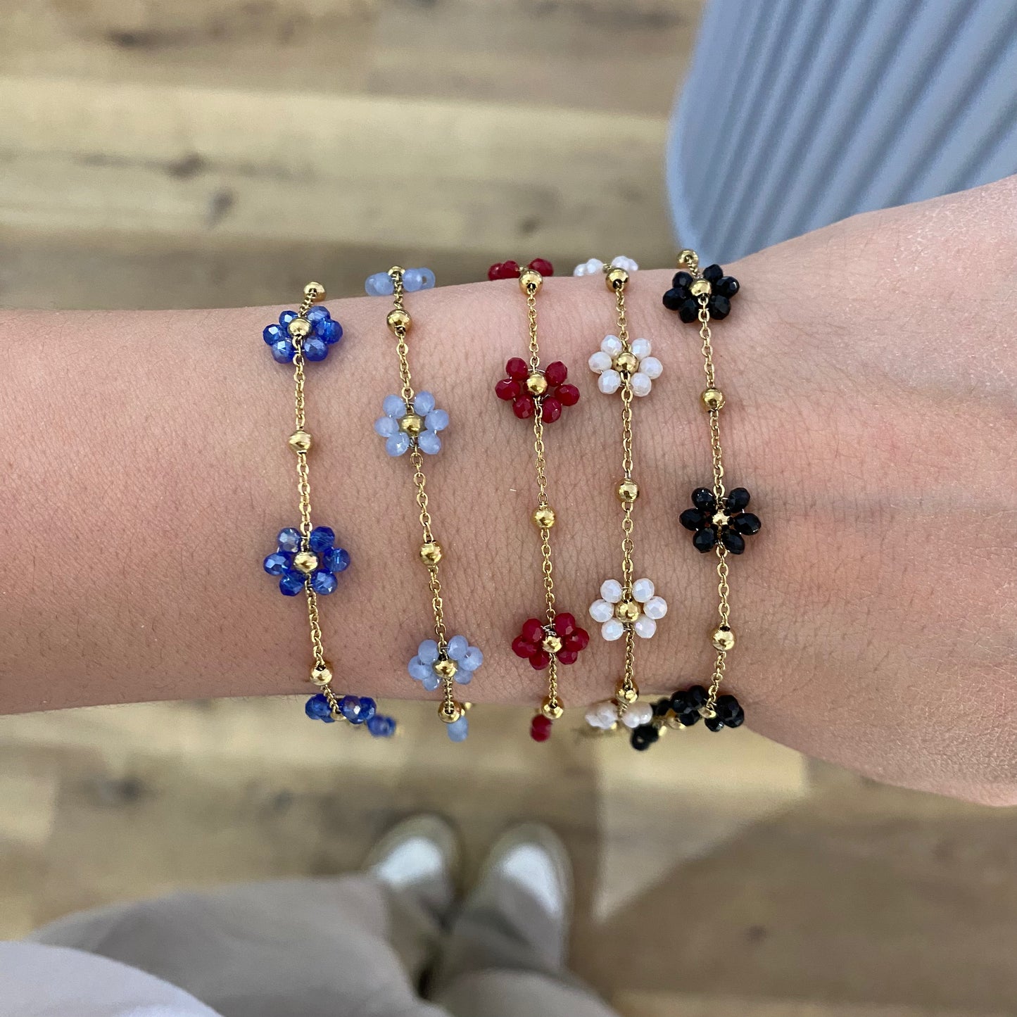 Bracciale fiorellini