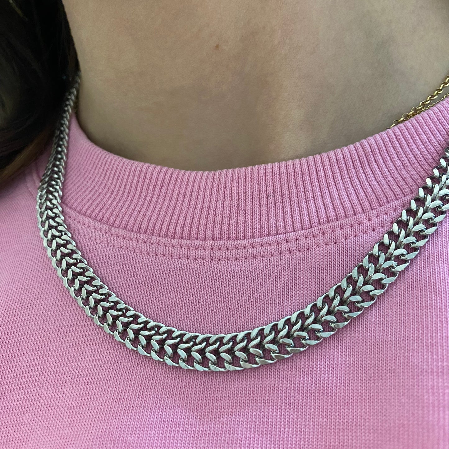 Collana doppia grumetta