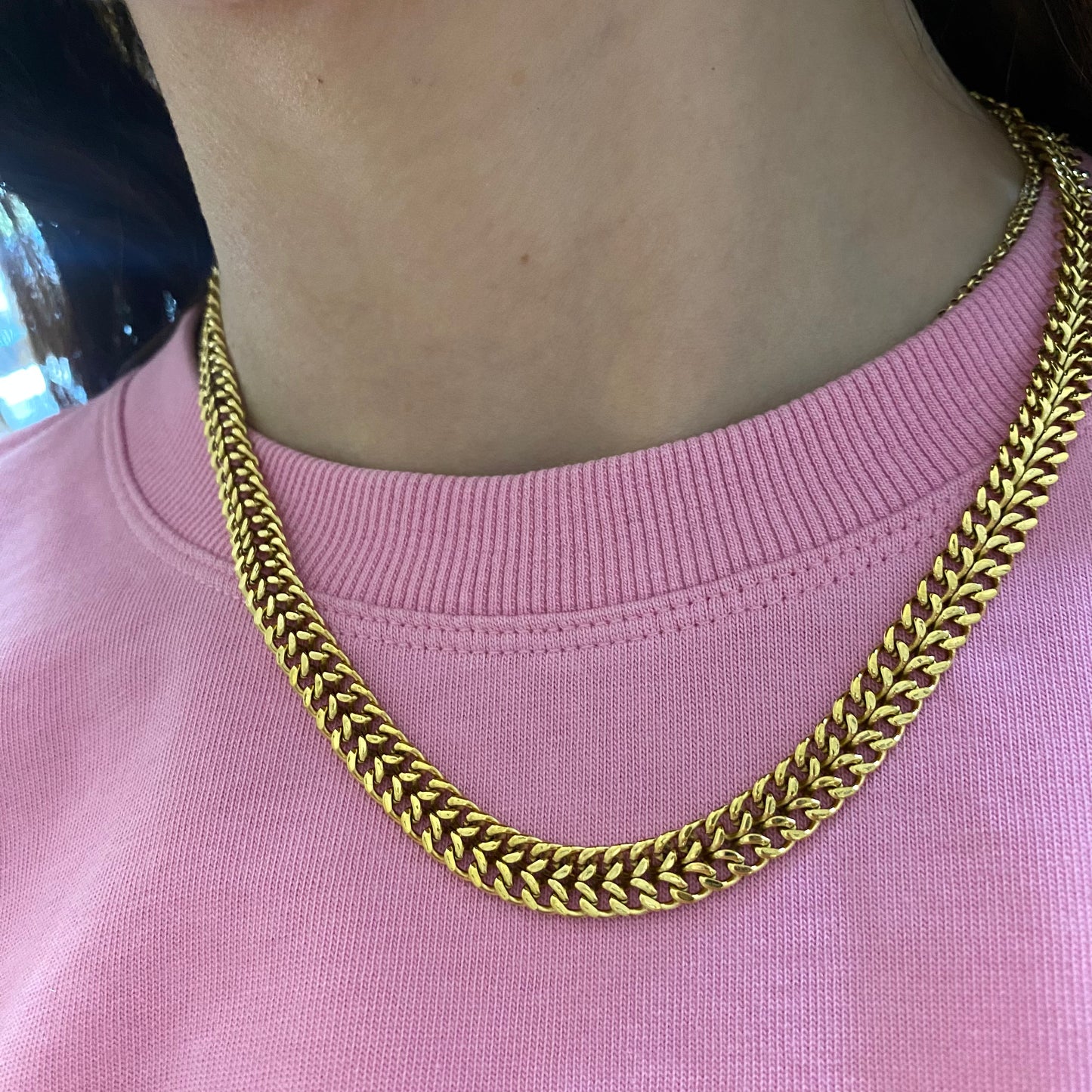 Collana doppia grumetta