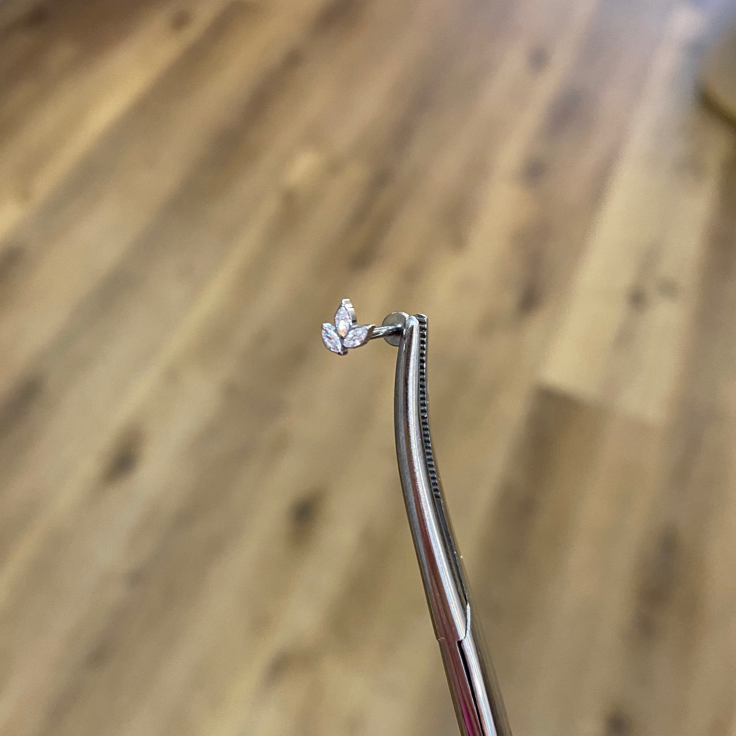 Piercing mini foglie