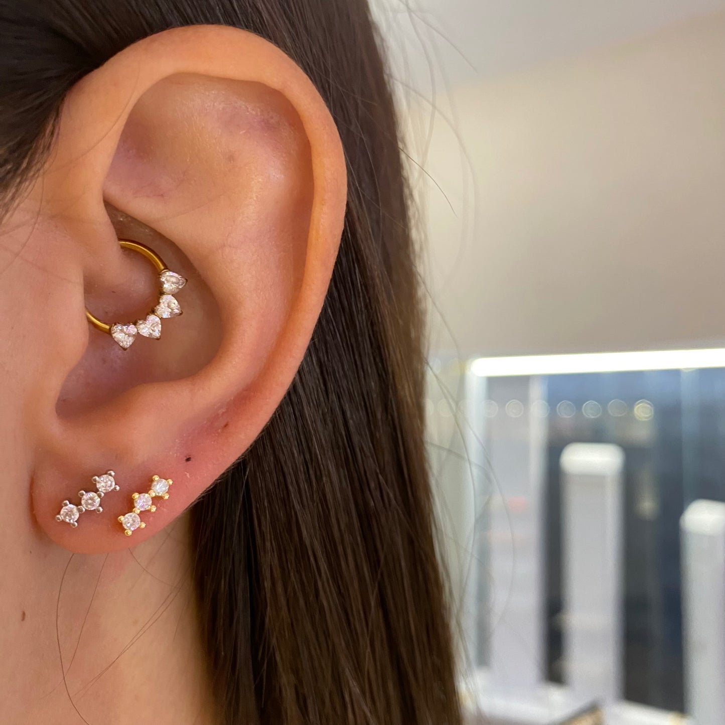 Piercing mono tris