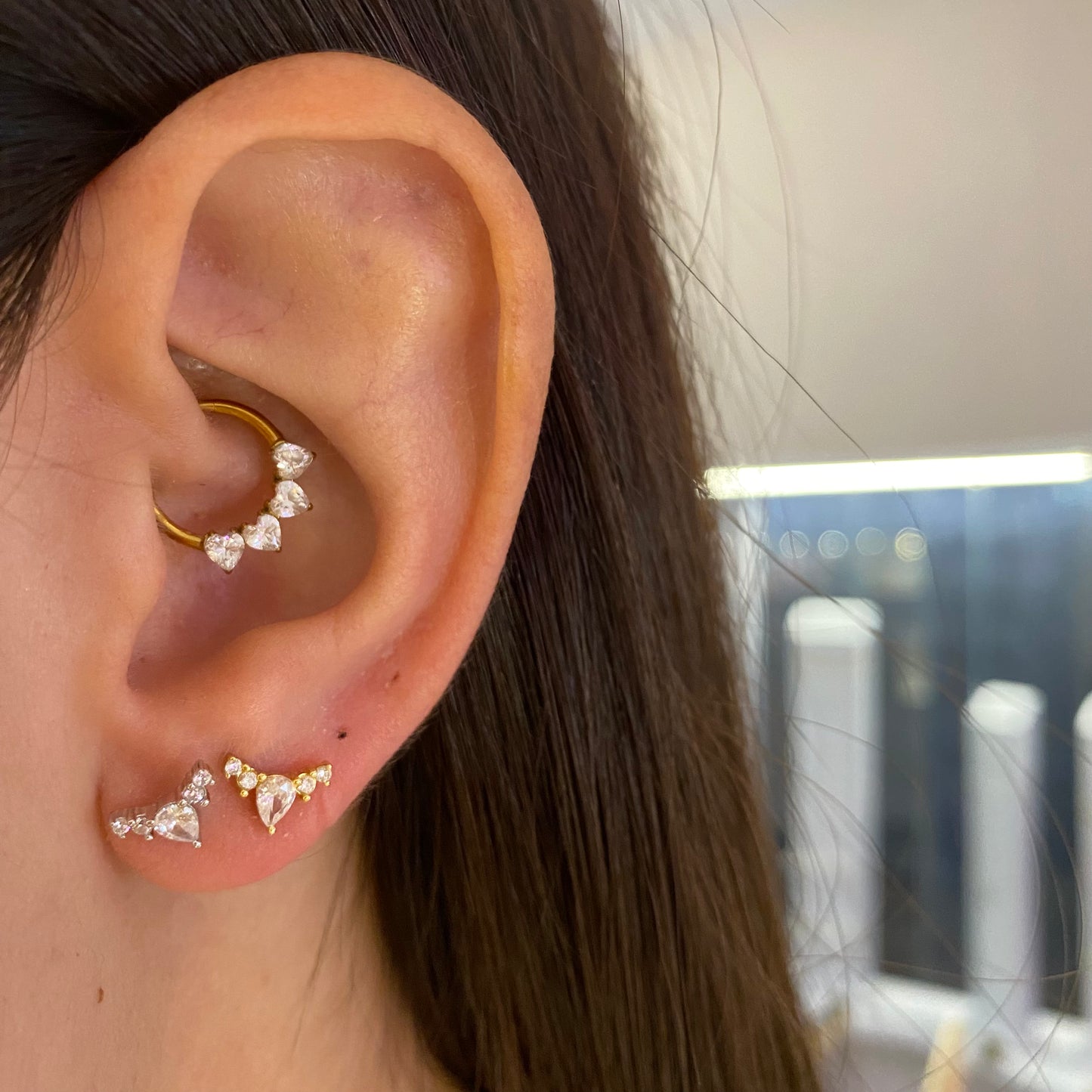 Piercing mono diadema