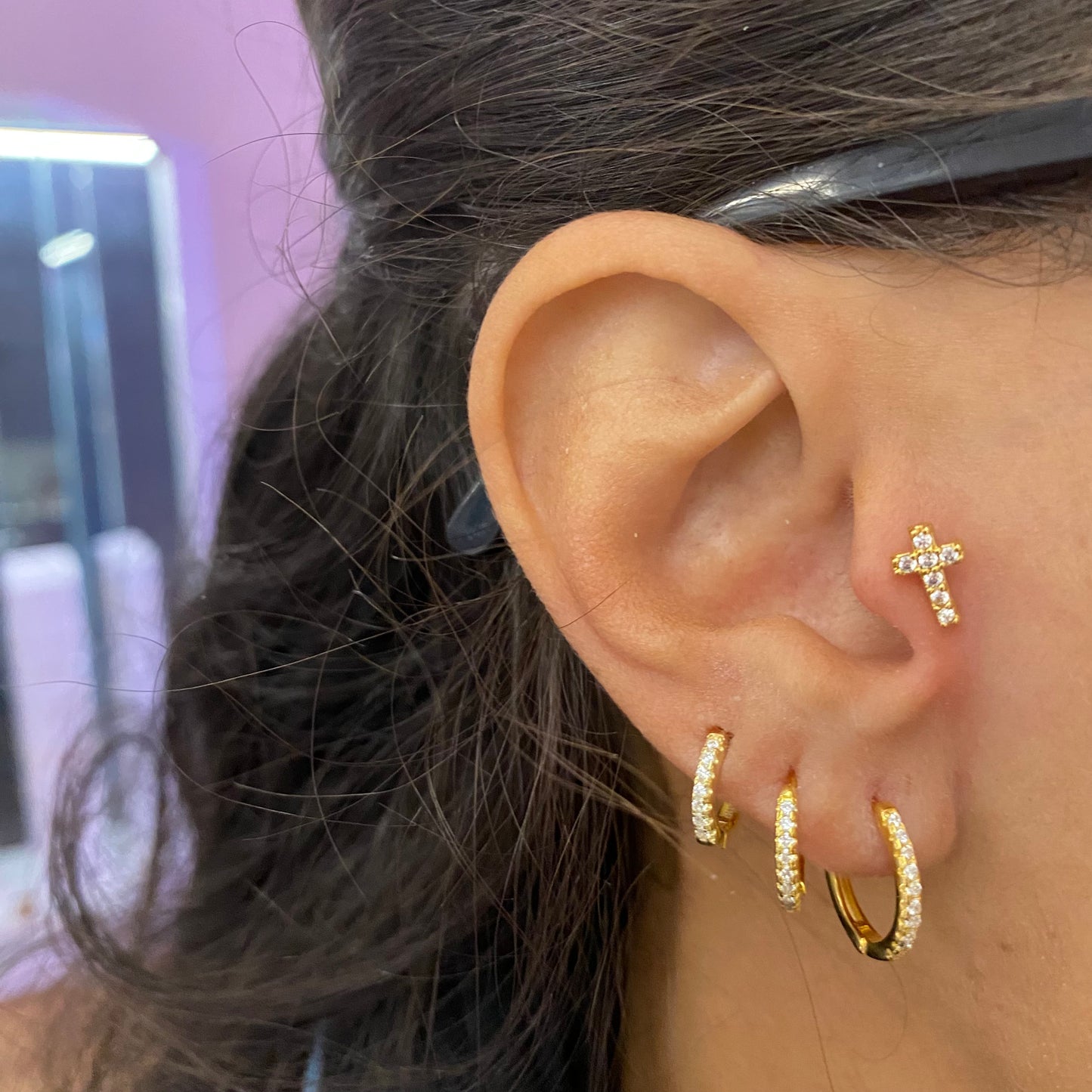 Piercing crocetta