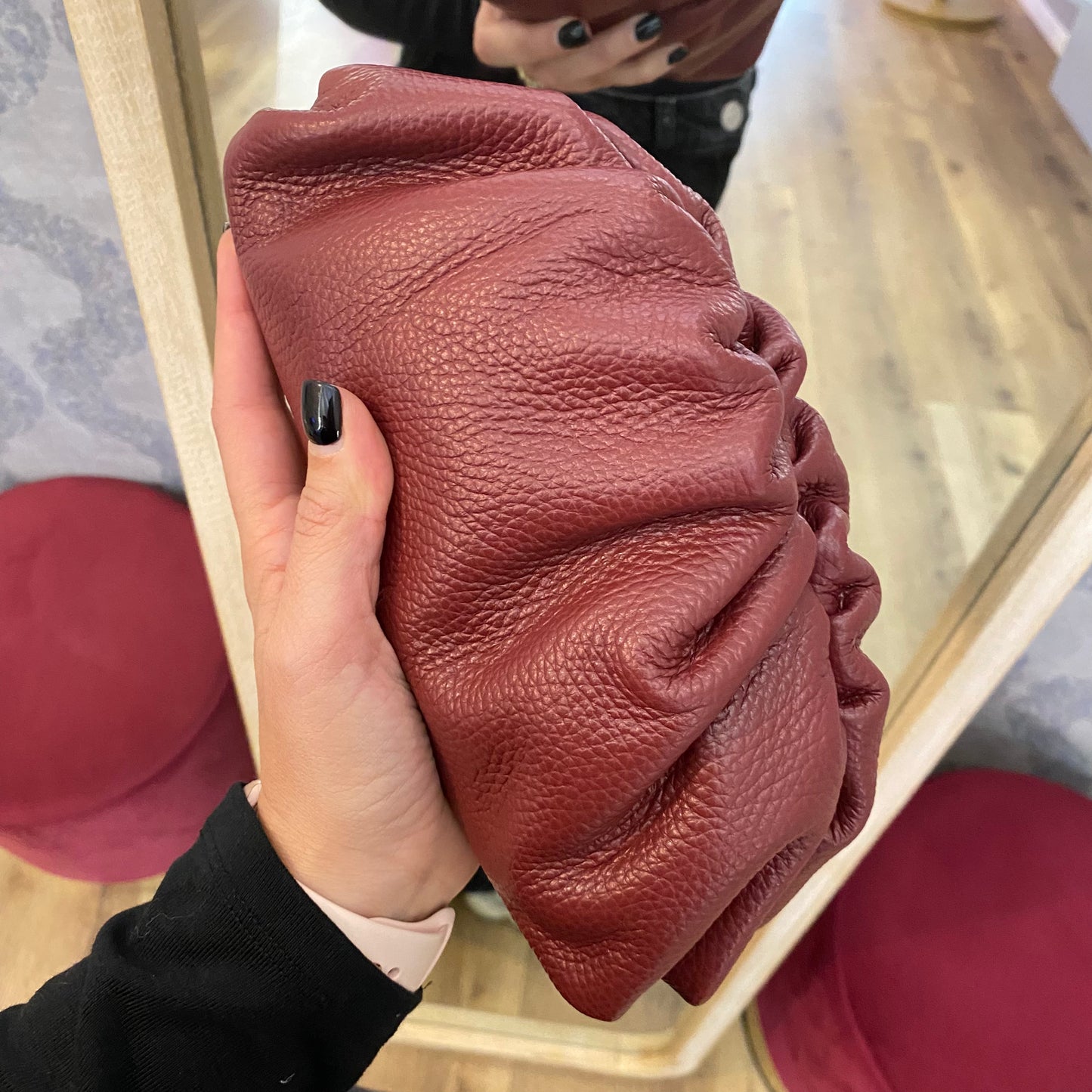 Borsa botte clutch