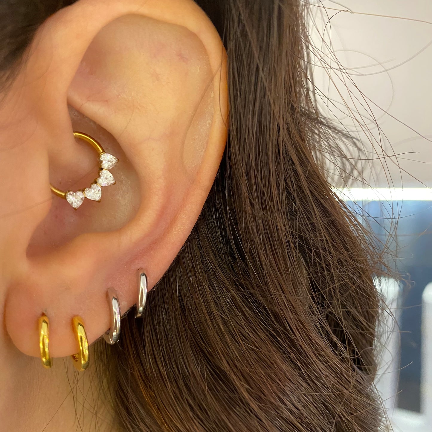 Micro cerchietti lisci