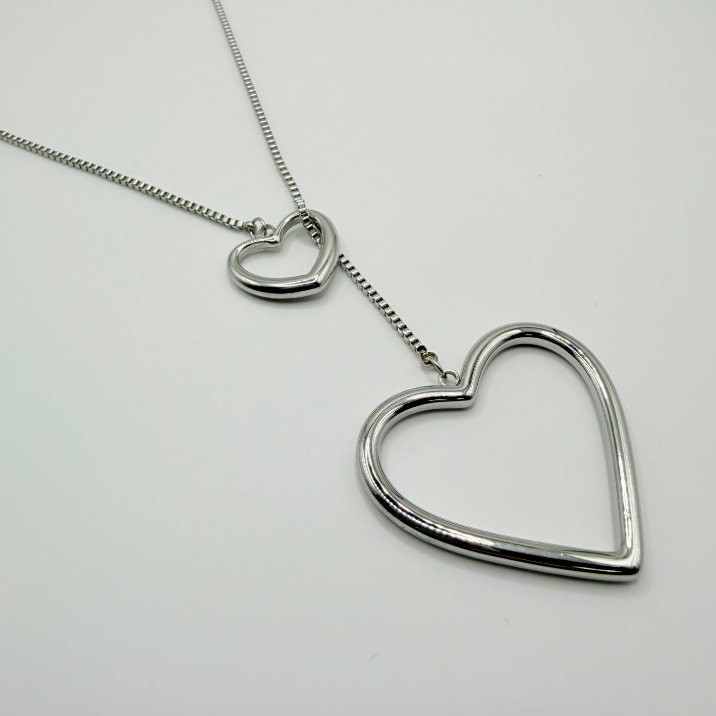 Collana saliscendi cuore