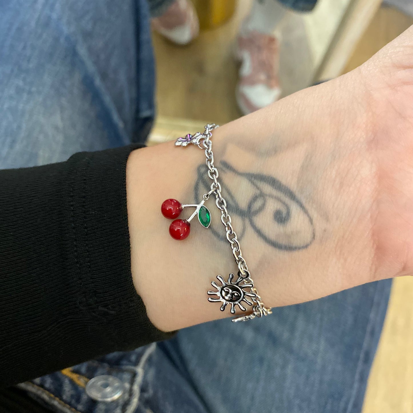Bracciale charms cherry