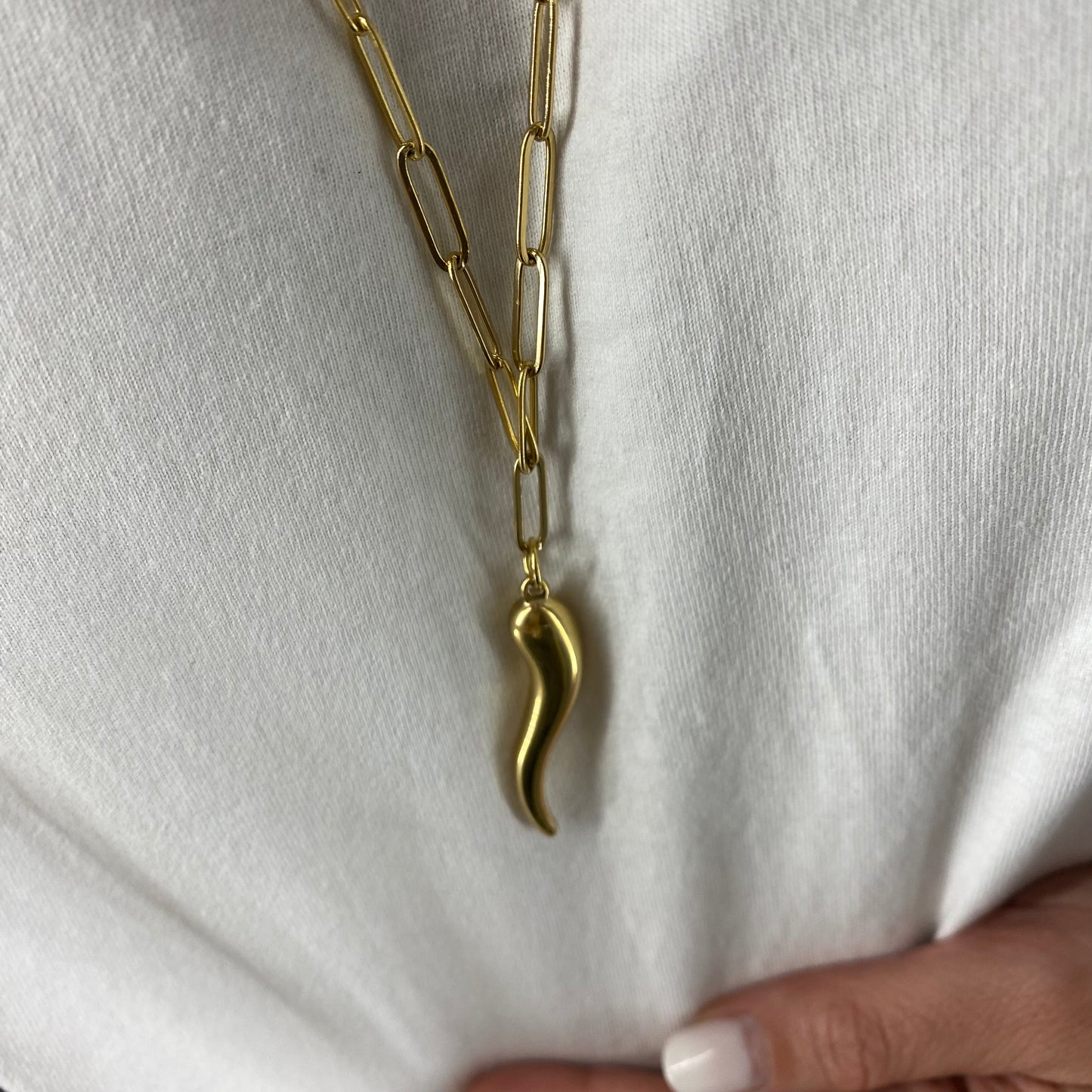 Collana corno XXL