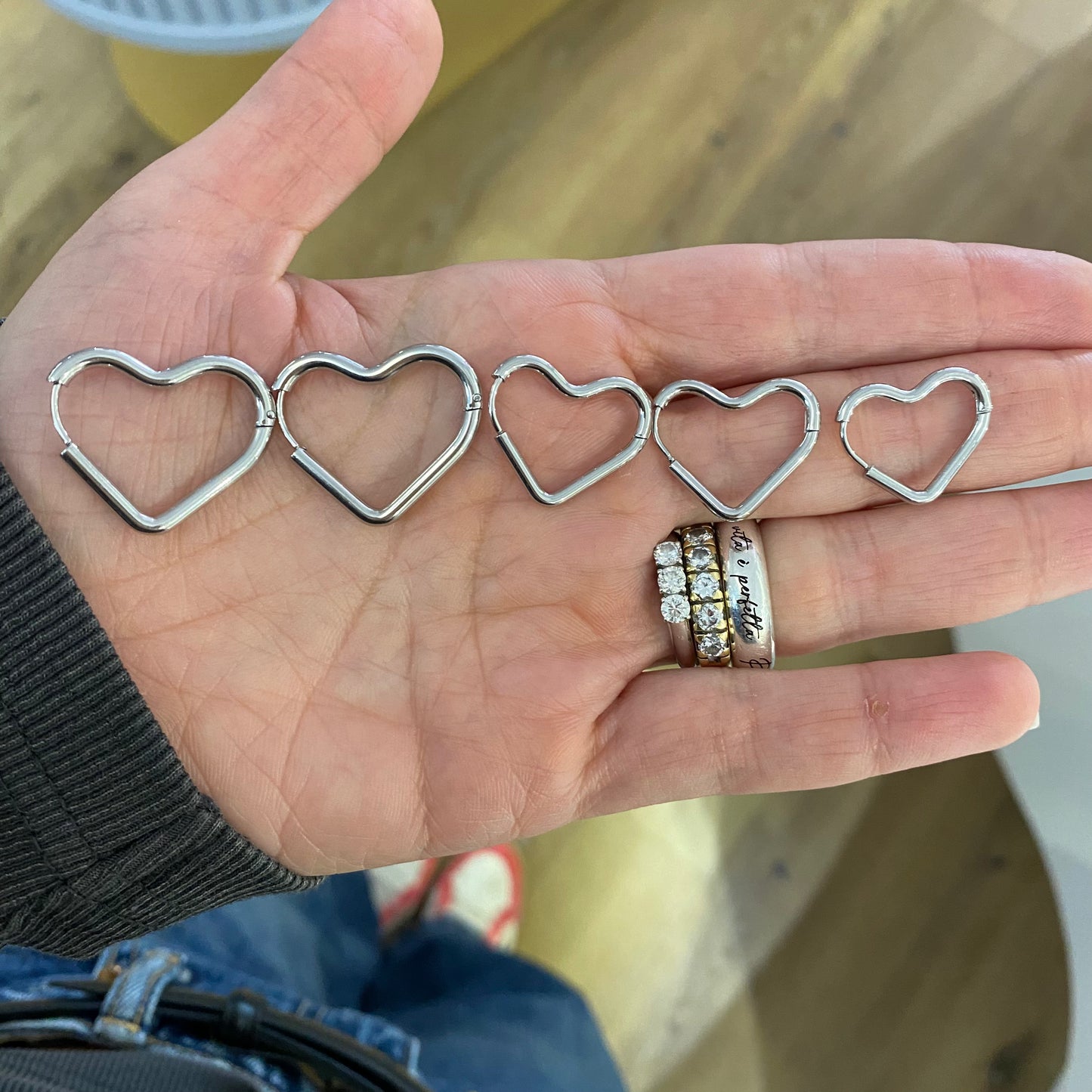 Set 5 cuori