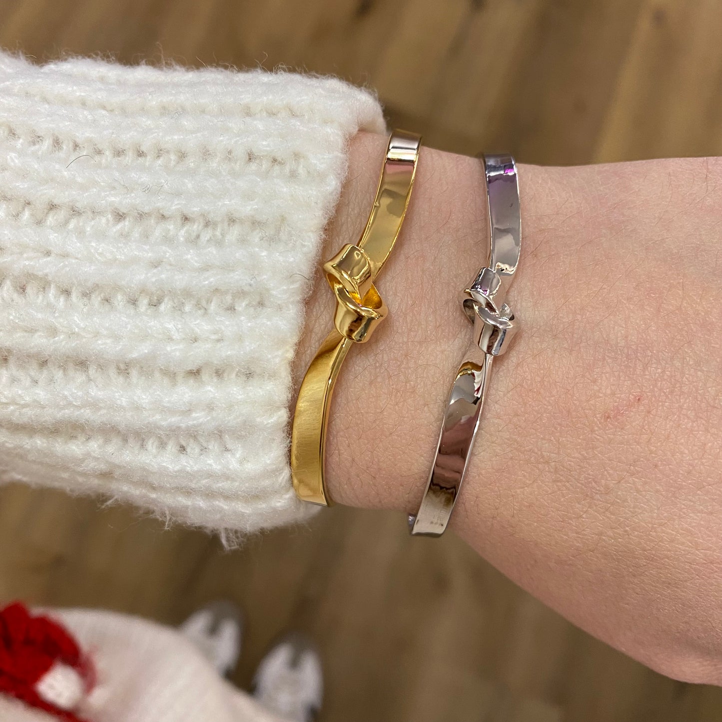 Bracciale nodo piatto