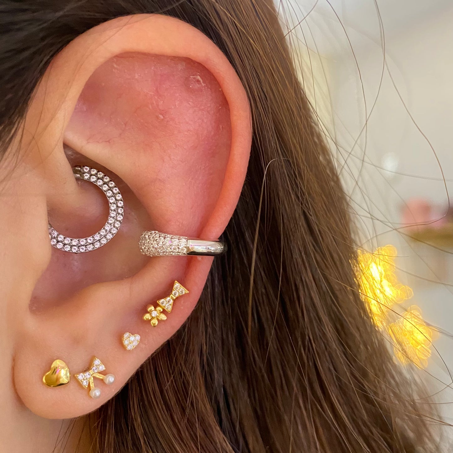 Ear cuff goccia luxury