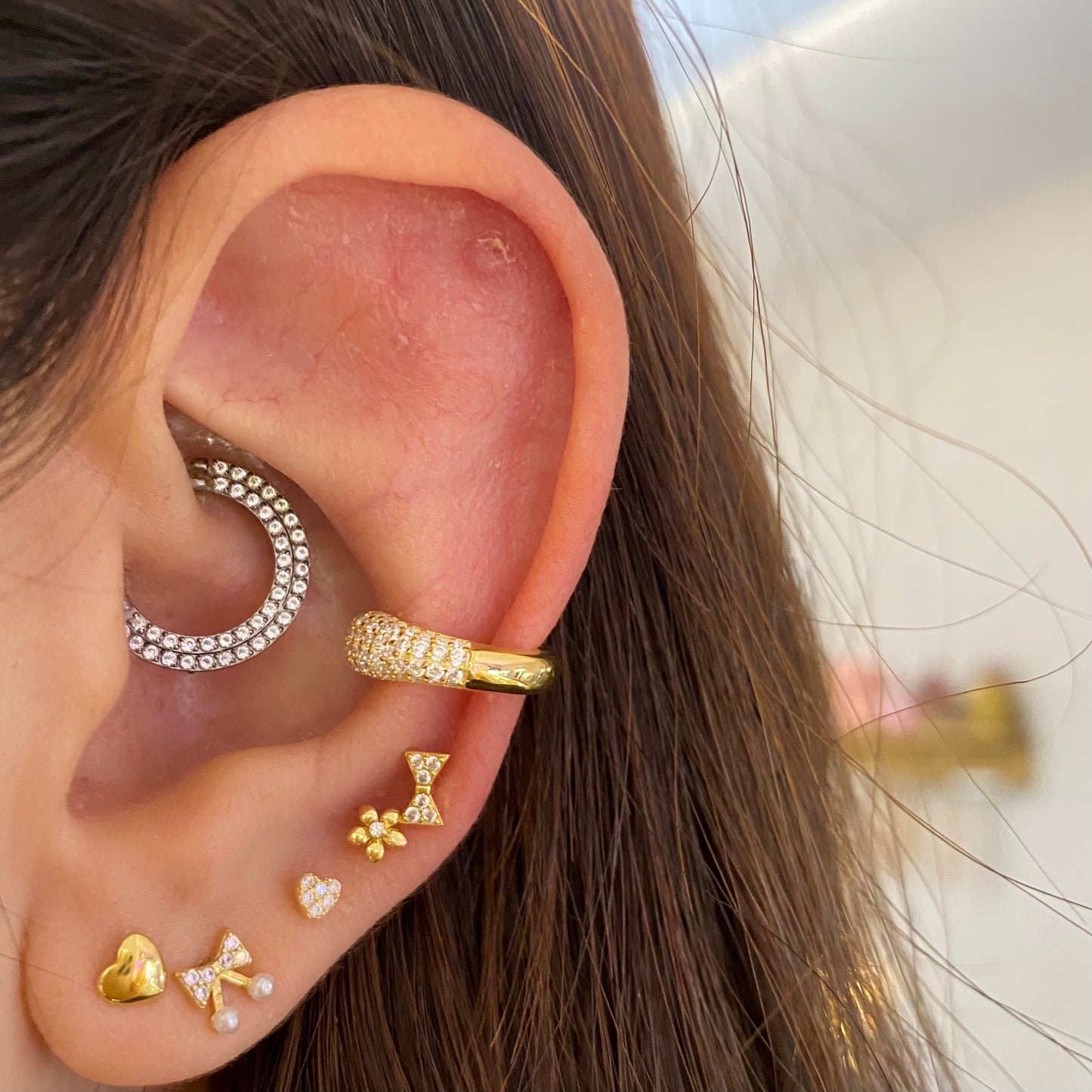 Ear cuff goccia luxury