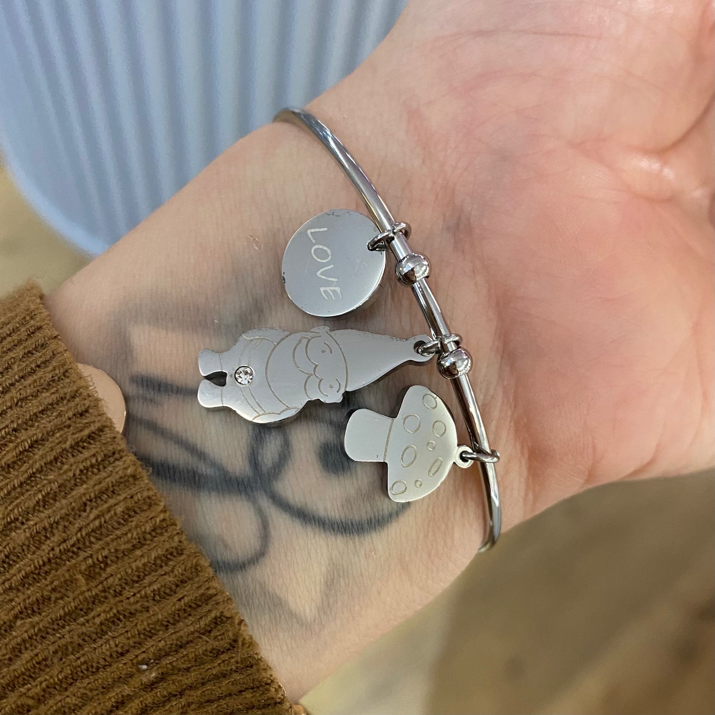 Bracciale gnomo portafortuna