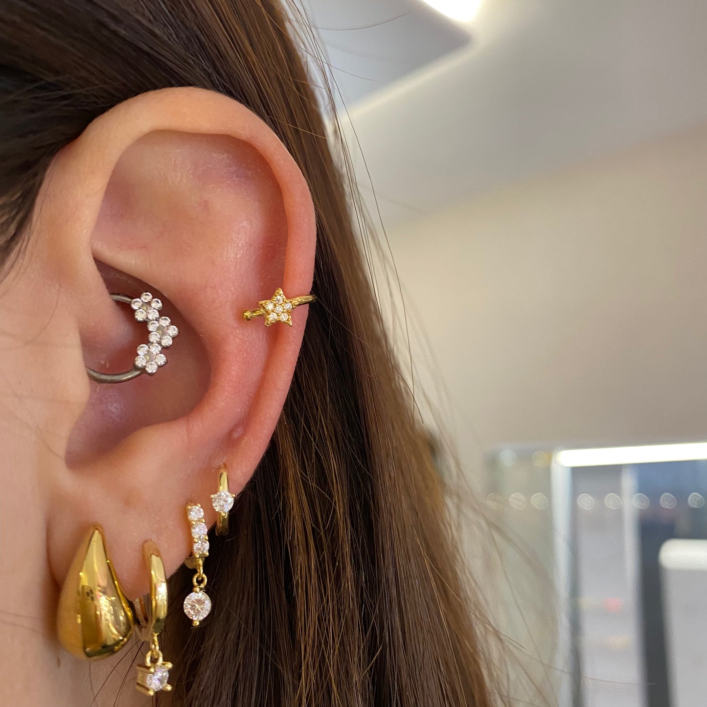 Ear cuff stellina