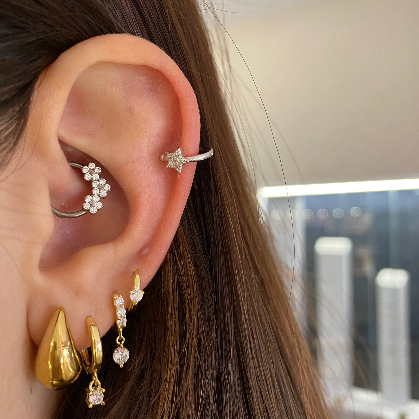 Ear cuff stellina