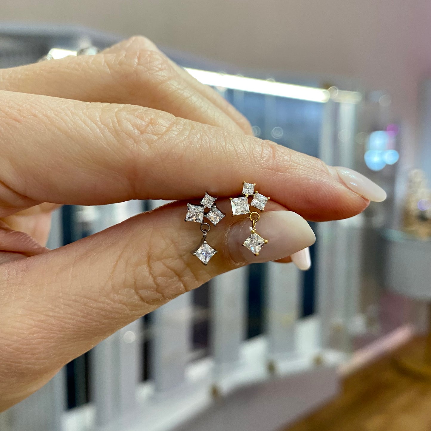 Piercing punti luce cascata