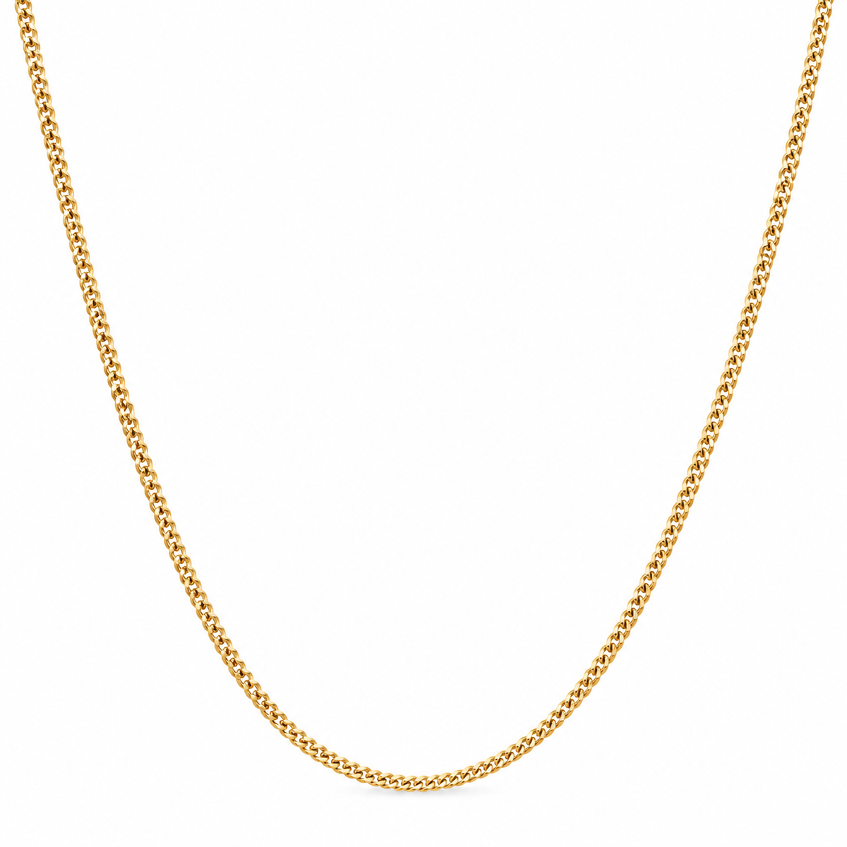 Collana base mini grumetta acciaio