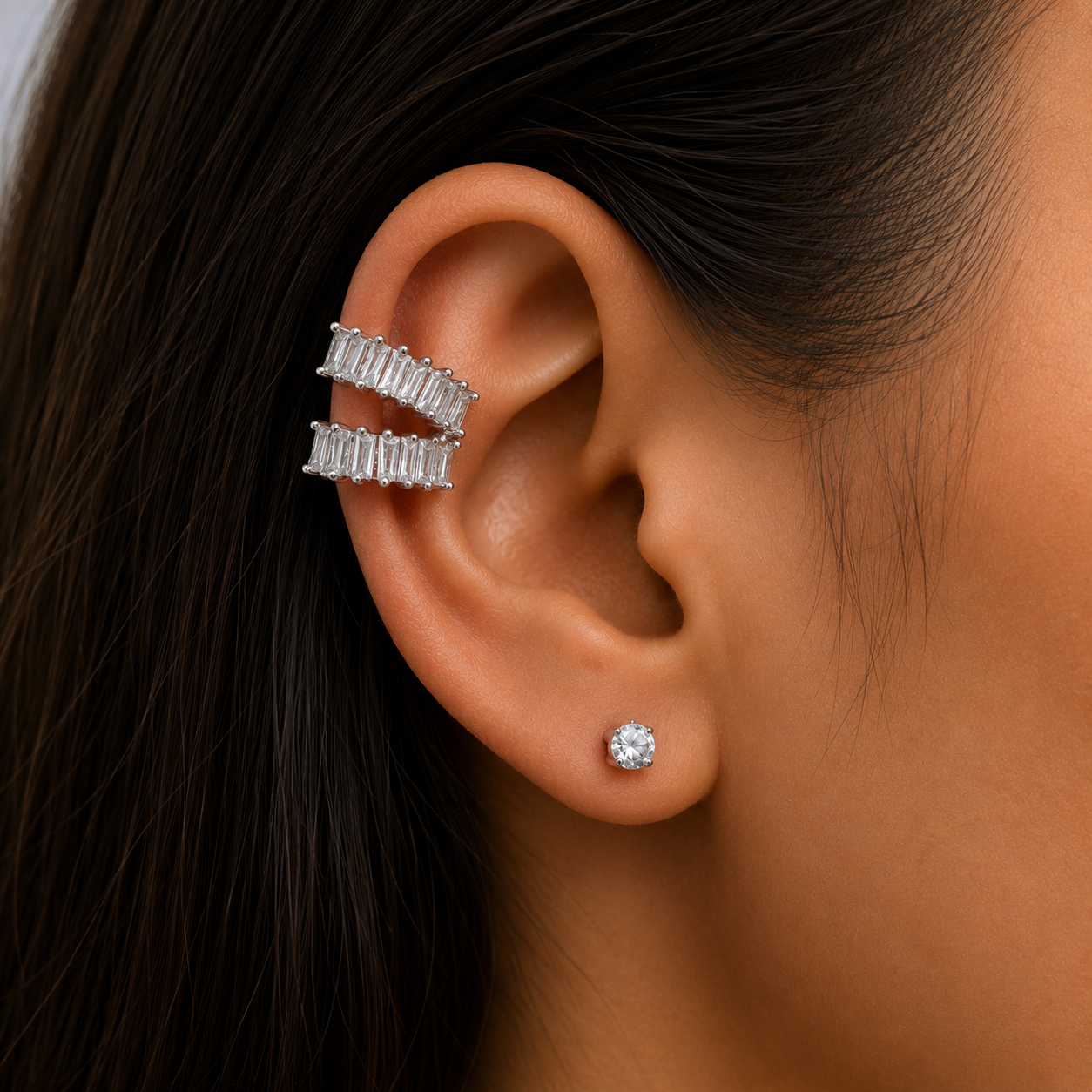 Ear cuff baguette
