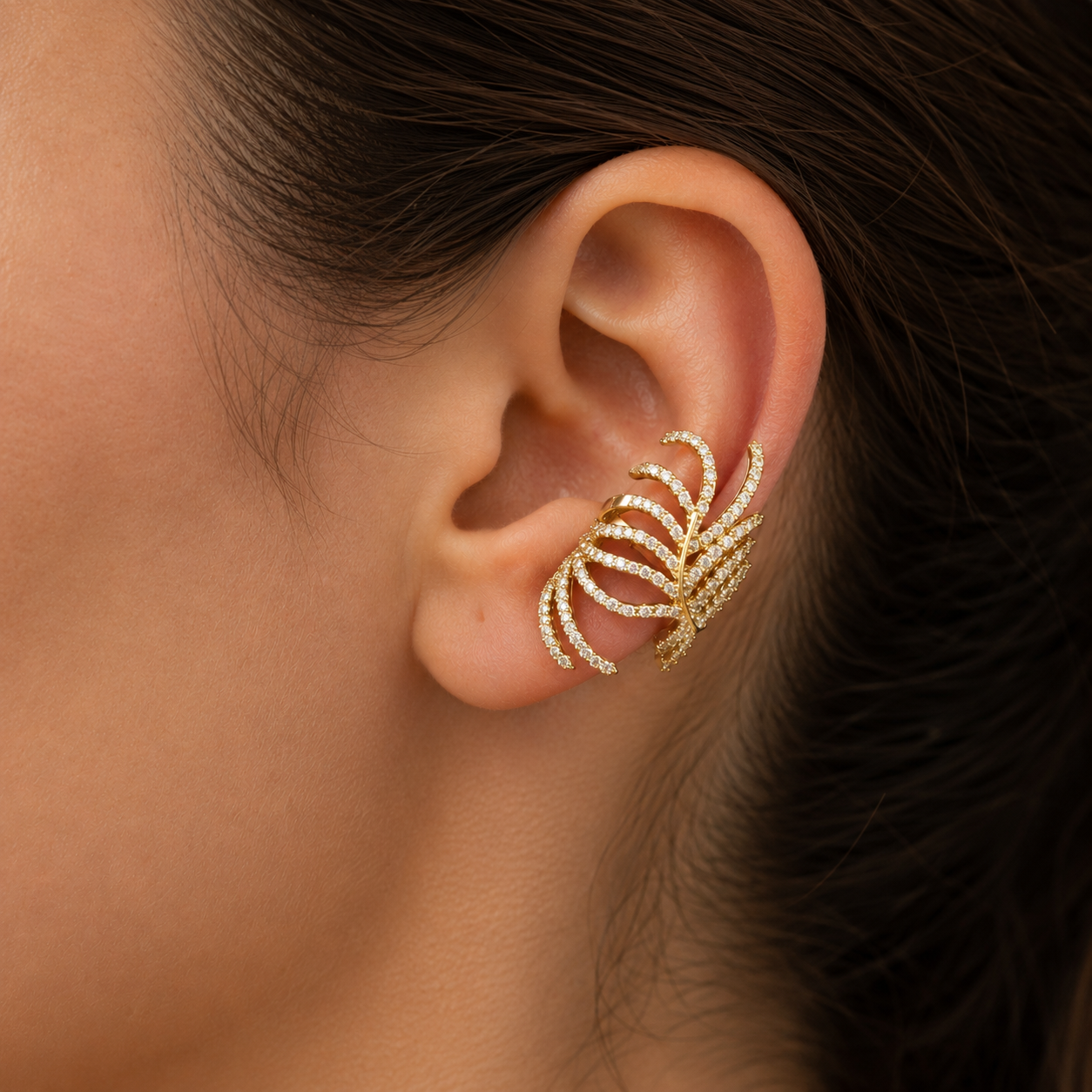 Ear cuff ramo luxury