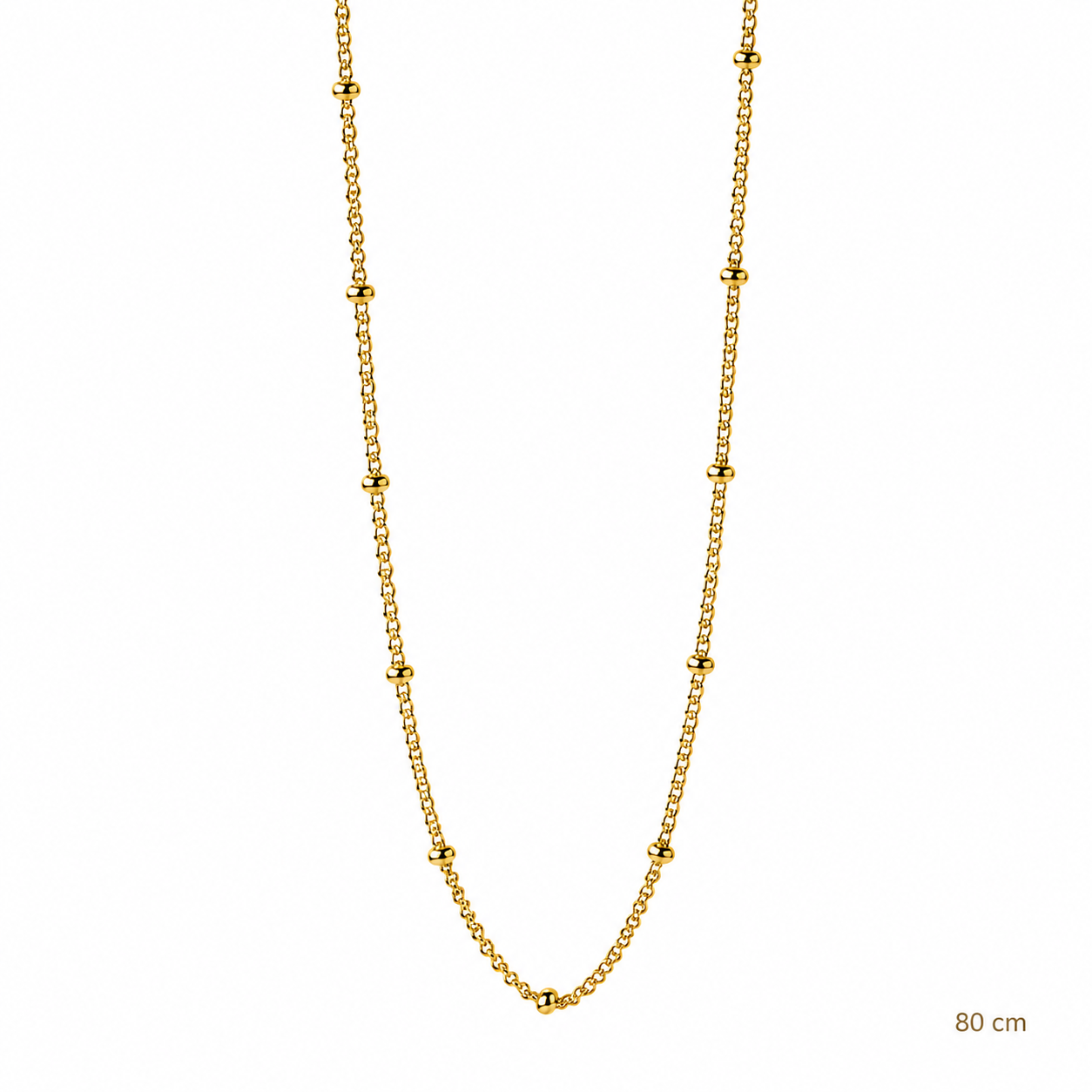 Collana rosario grumetta 80 cm