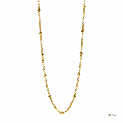 Collana rosario grumetta 80 cm