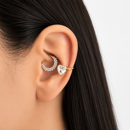 Era cuff punto luce cuore