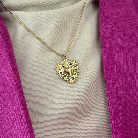 Collana sacro cuore