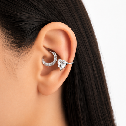 Era cuff punto luce cuore