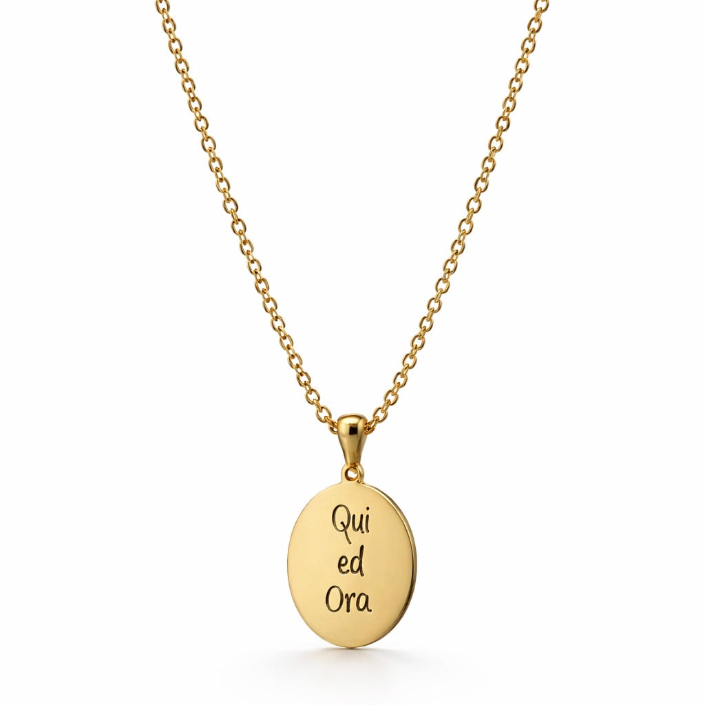 Collana ovale personalizzata