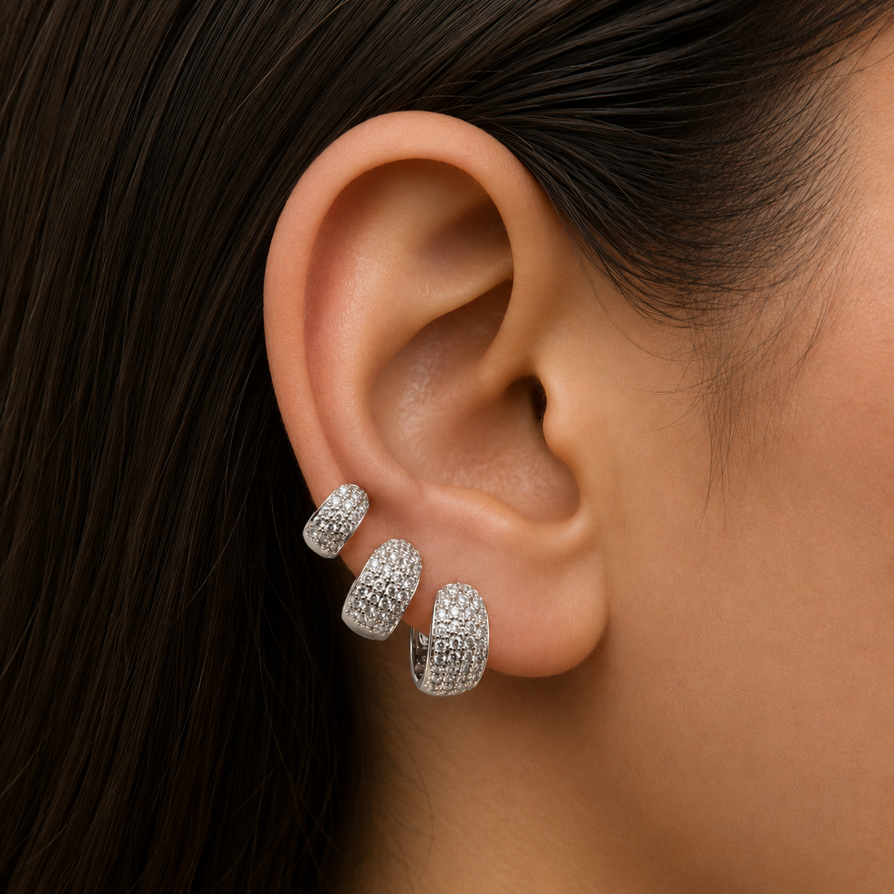 New cerchi pave’ silver