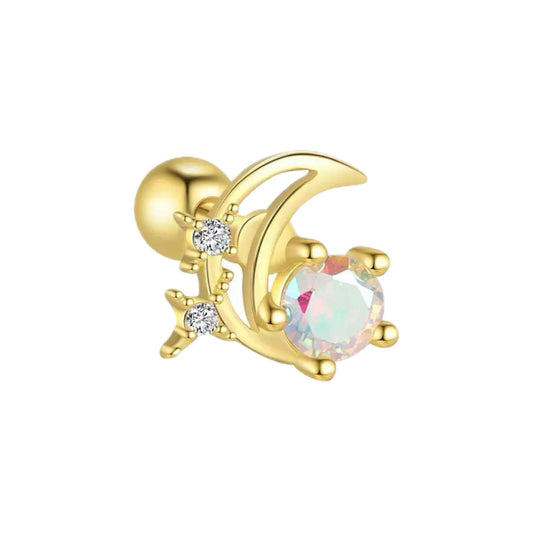 Piercing  luna interstellar