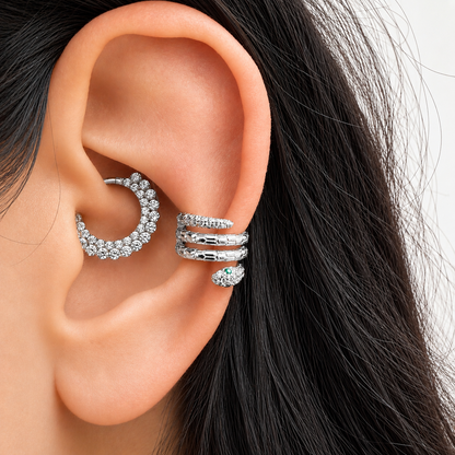 Ear cuff snake luxury