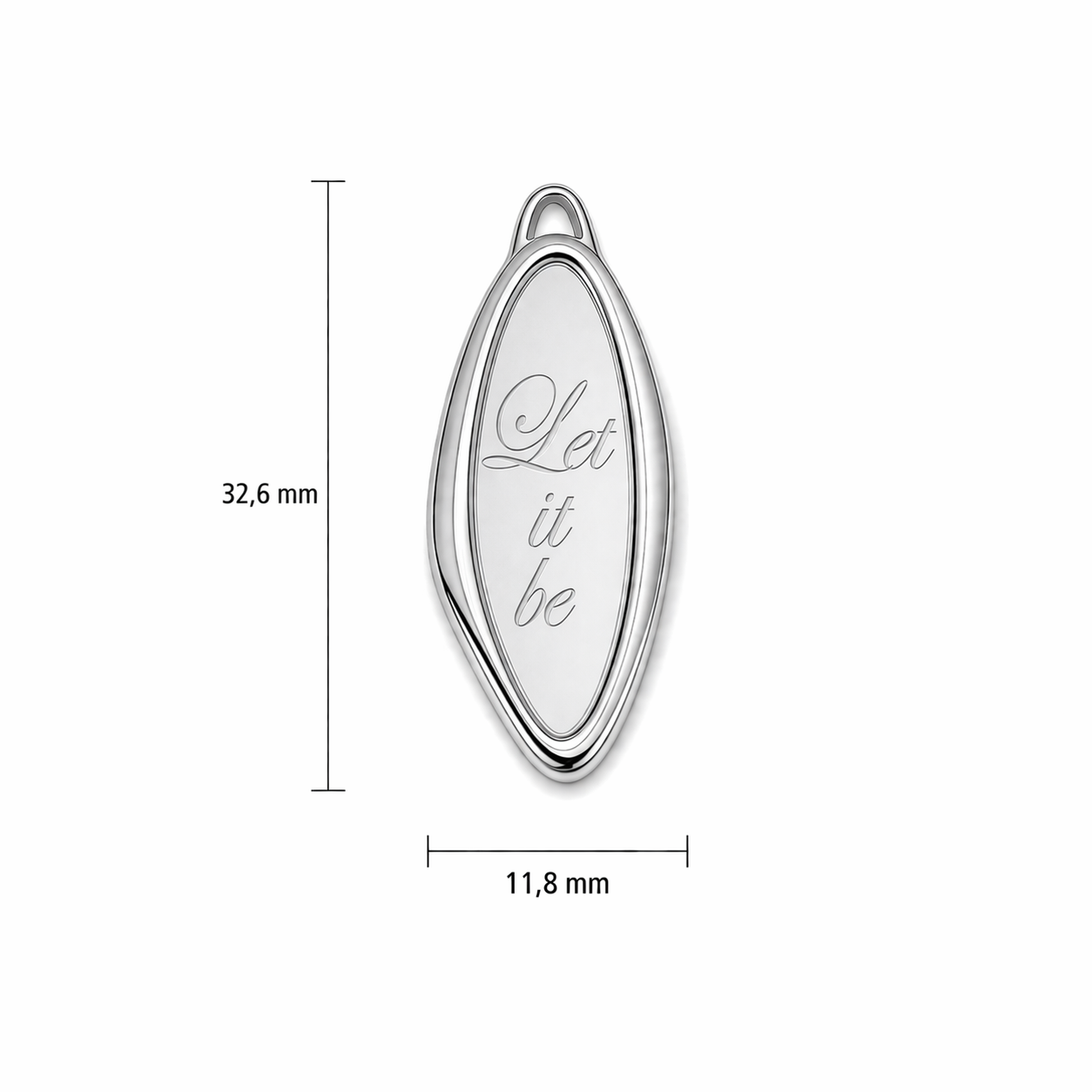 Ciondolo vintage ovale big