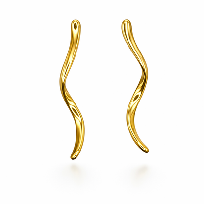 Orecchini slim spirale