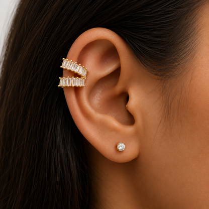 Ear cuff baguette