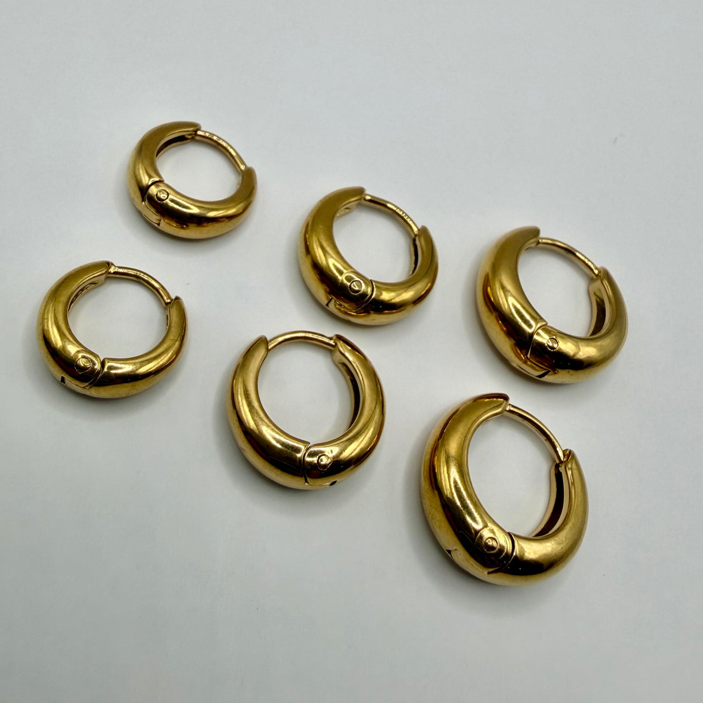 Cerchietti bombati gold