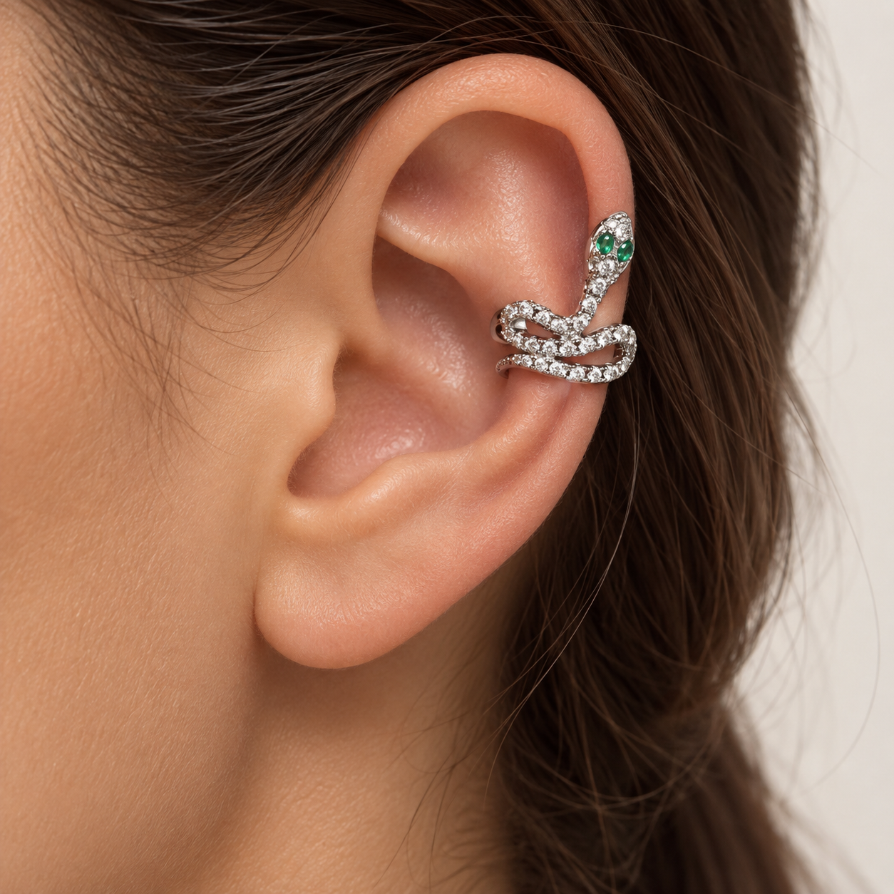 Ear cuff serpente