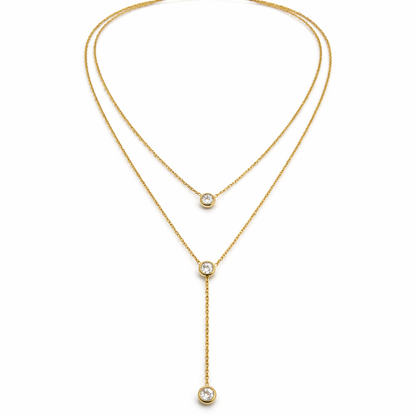 Collana tre punti luce