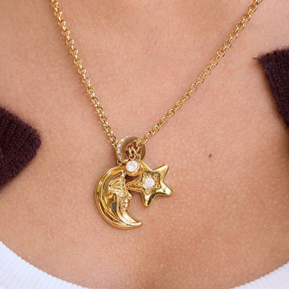 Collana Sole Luna