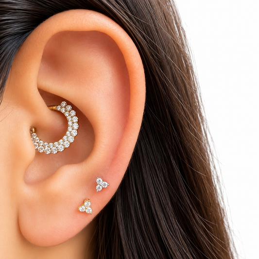 Piercing mini tris