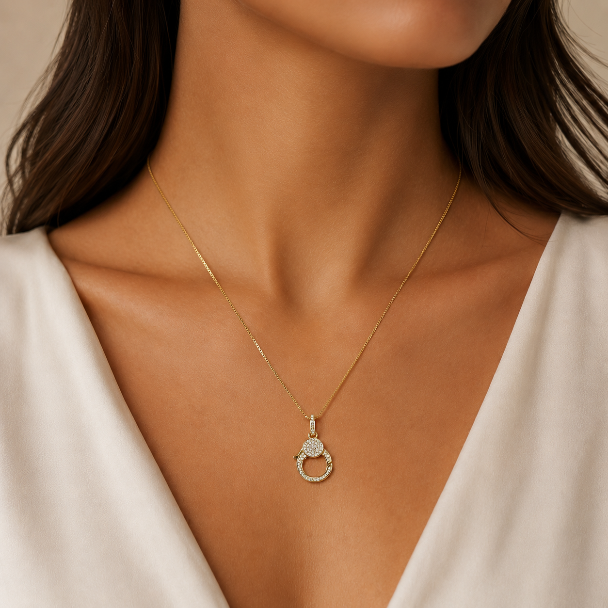 Collana luxury moschettone